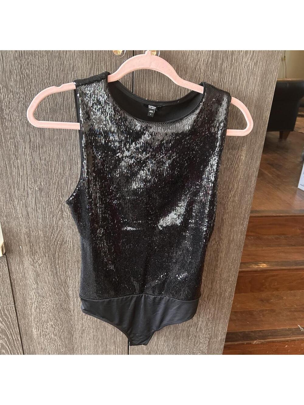 Express Sequin Bodysuit